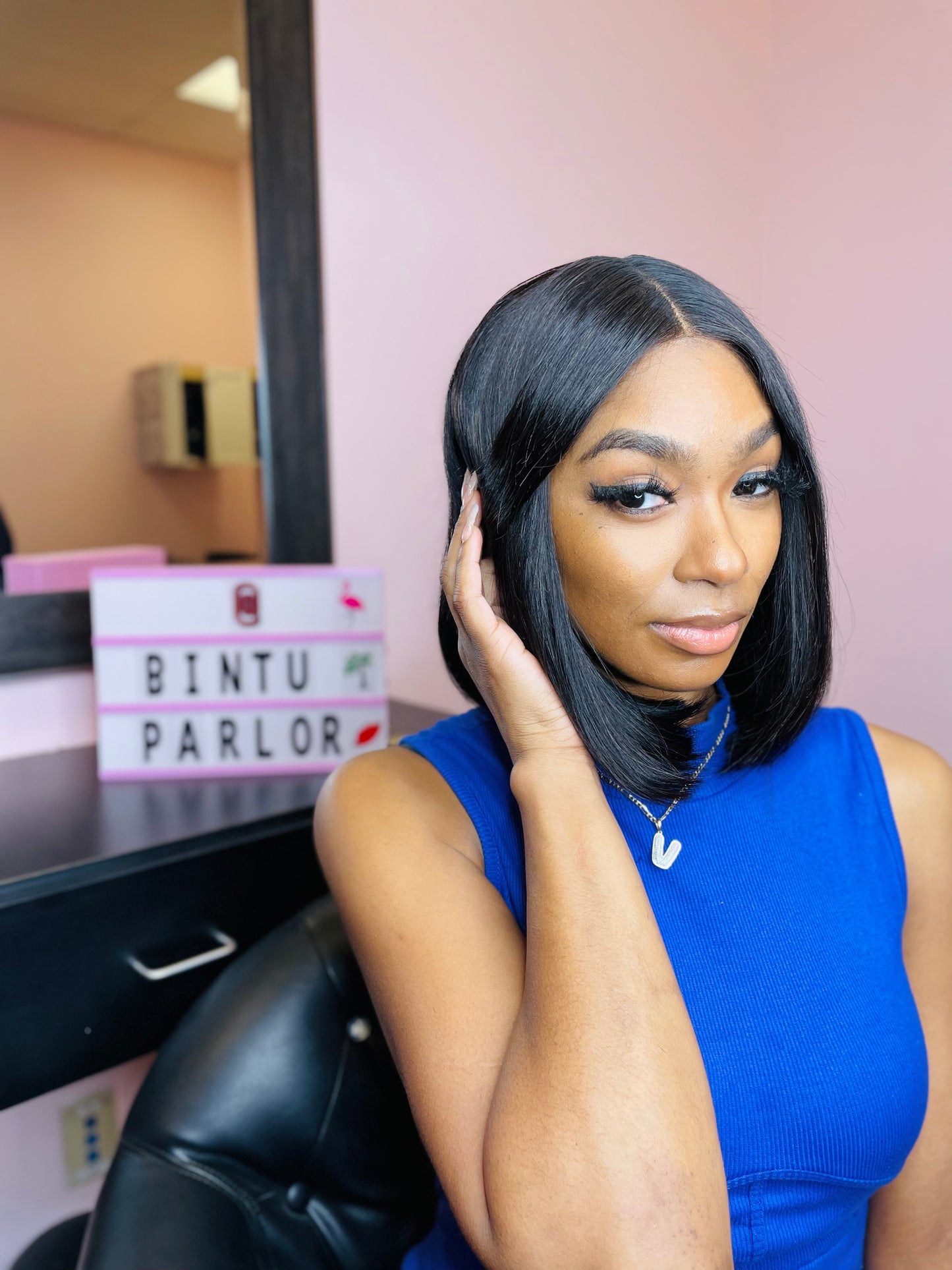 EVE ( 5x5 HD Closure Bob Wig)